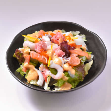 板前海の幸 サラダハーフ｜新宿で寿司のテイクアウト・デリバリーなら東京寿司 ITAMAE SUSHI 新宿東宝ビル店